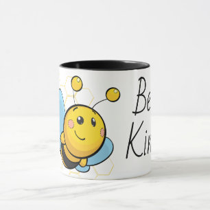 Taza botón Pinback de corte de tipo Bee