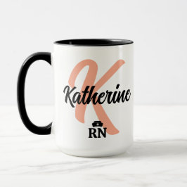 Taza Botones y pines de enfermera personalizado | Enfer