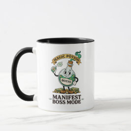 Taza Botto Manifest Modo Jefe Retro Cartoon Potion Años