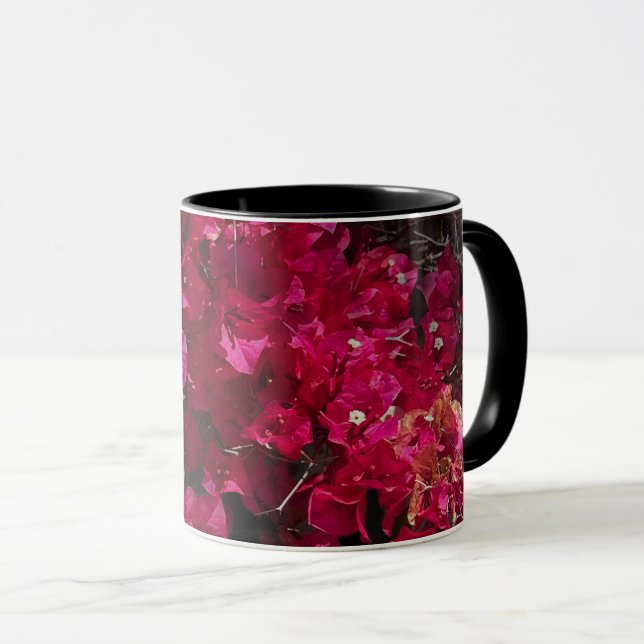 Taza Bougainvillea Red Tropical Vining Shrub Foto (Anverso derecho)