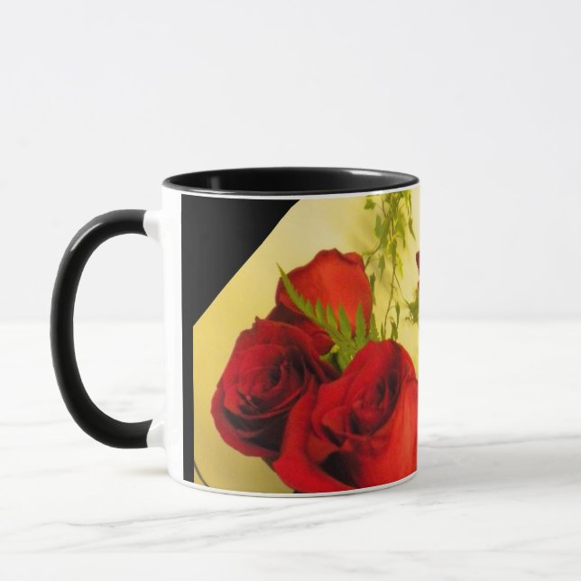Taza Bouquet de Rosas Mug (Izquierda)