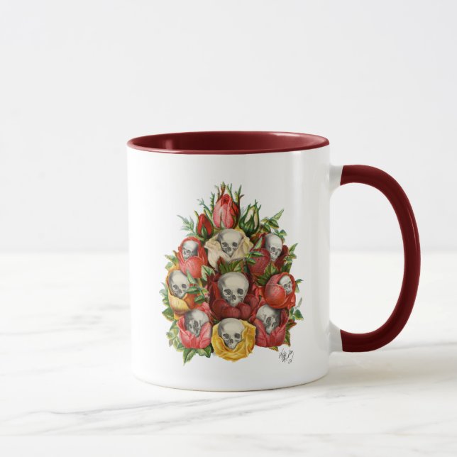 Taza Bouquet de Skulls (Derecha)