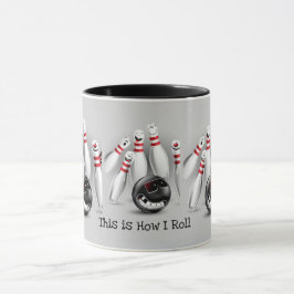 Taza Bowling Mug - Así es como hago rodar