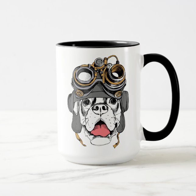 Taza Boxeador de Steampunk (Derecha)