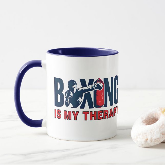 Taza Boxeo (Con donut)
