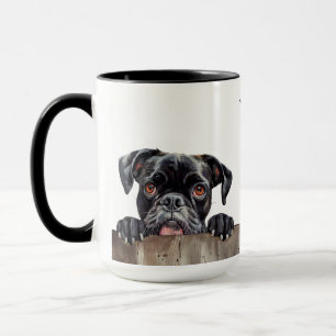 Taza Boxer Dog Mug