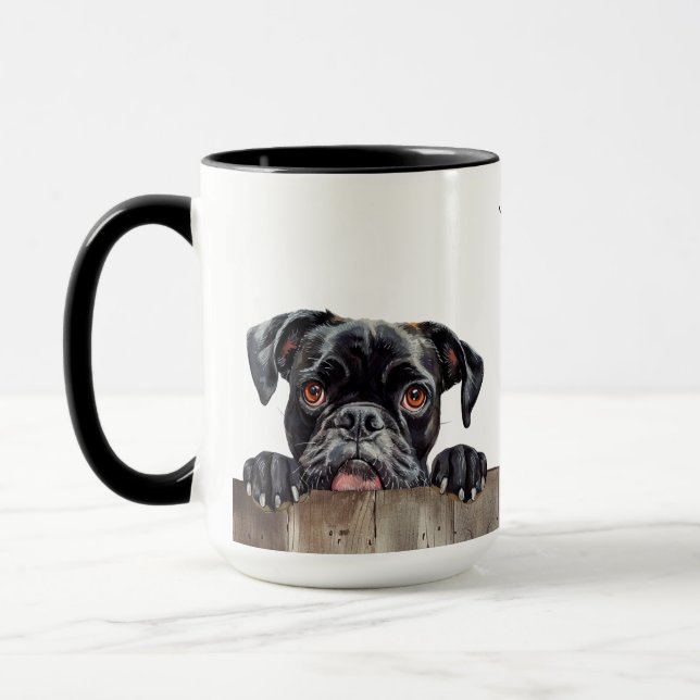 Taza Boxer Dog Mug (Izquierda)