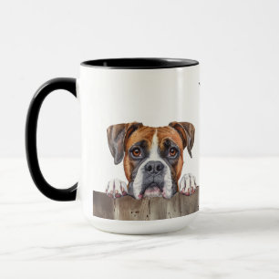 Taza Boxer Dog Mug