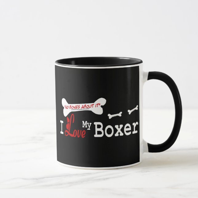 Taza Boxer (I Love) Mug (Derecha)