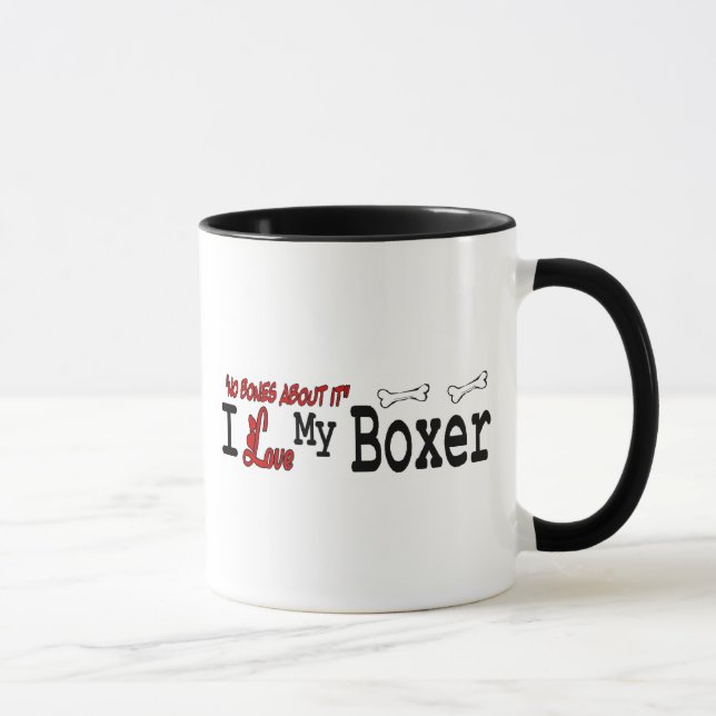 Taza Boxer (I Love) Mug (Derecha)