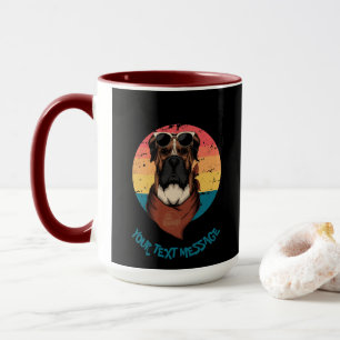 Taza Boxer para tu mensaje de texto