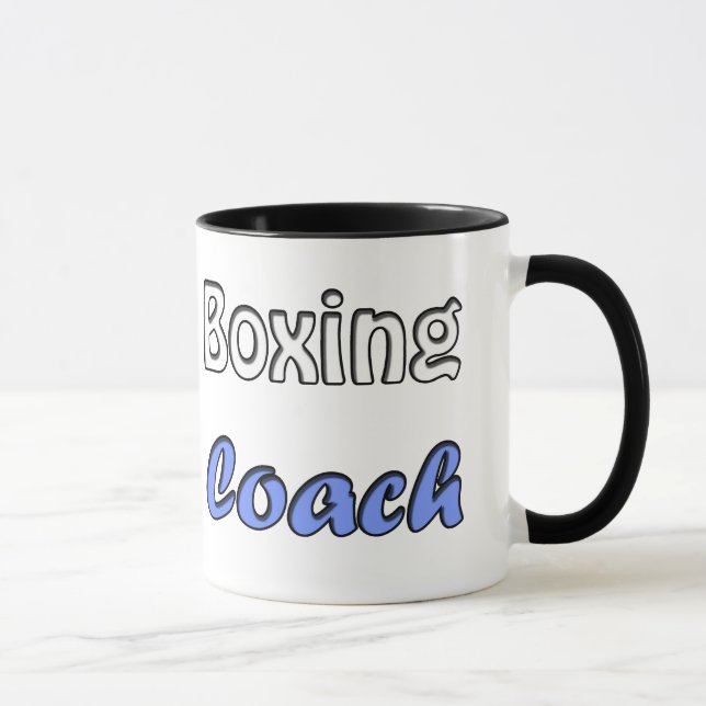 Taza Boxing  Coach (Derecha)