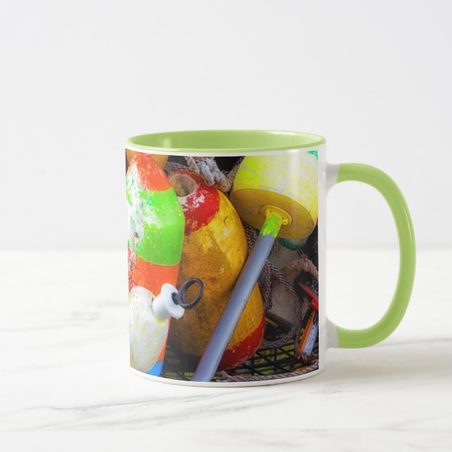 Taza Boyas de langosta en el puerto de Bass (Derecha)