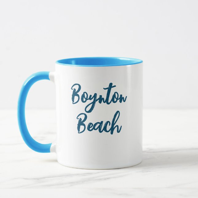 Taza Boynton Beach Florida Coffee Mug (Izquierda)