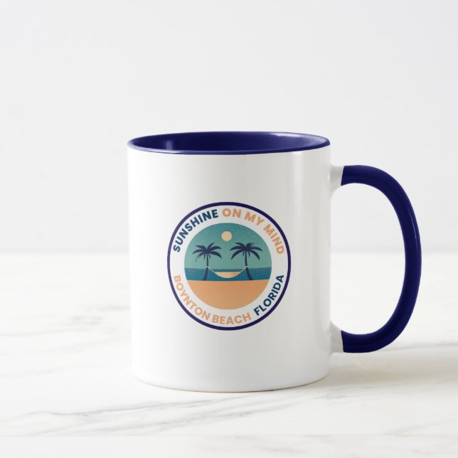 Taza Boynton Beach Florida Coffee Mug (Derecha)