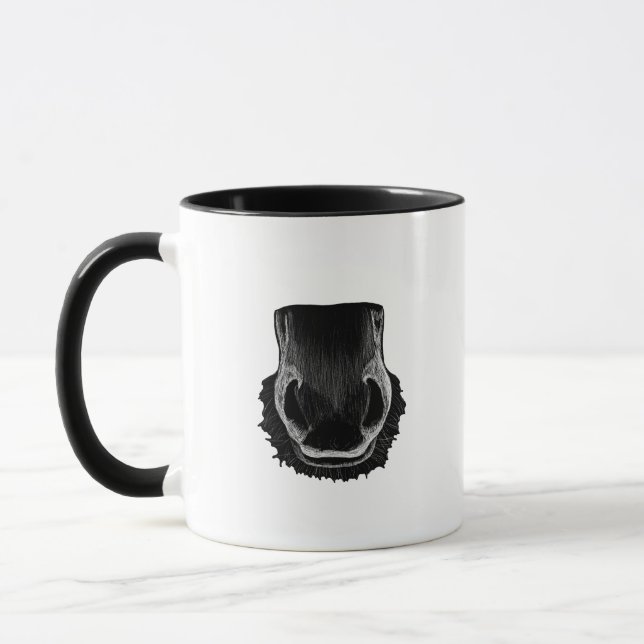 Taza Bozal de bozal de caballo (Izquierda)