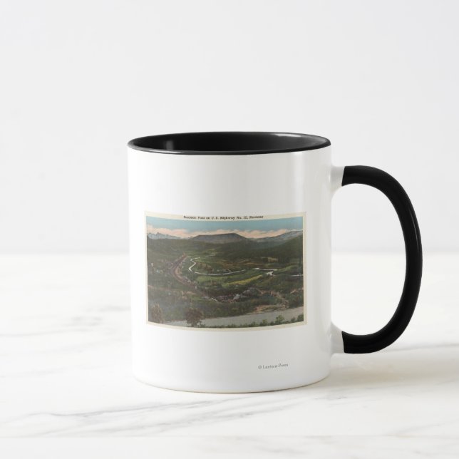 Taza Bozeman, Montana - Paso Bozeman en la autopista 10 (Derecha)