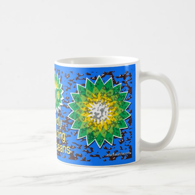 Taza BP que contamina ciego nuestros océanos (Derecha)