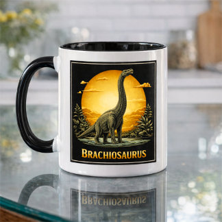 Taza Brachiosaurus Dinosaur Prehistórico Luna