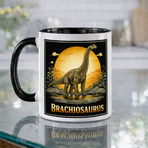 Taza Brachiosaurus Dinosaur Prehistórico Luna