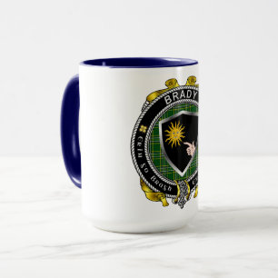 Taza Brady Irish Shield Combo Mug 15oz