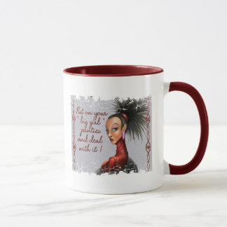 Taza "bragas grandes del chica "