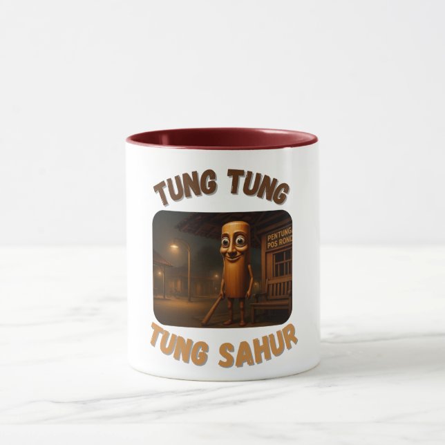 Taza BrainRots Tung Tung Tung Sahur  (Centro)