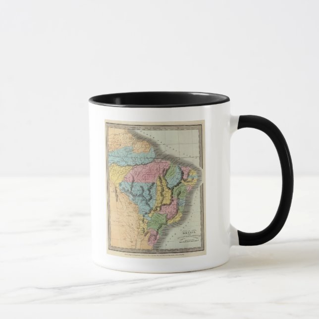 Taza Brasil con Guyana y Paraguay (Derecha)
