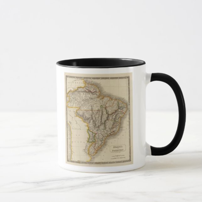 Taza Brasil y Paraguay (Derecha)