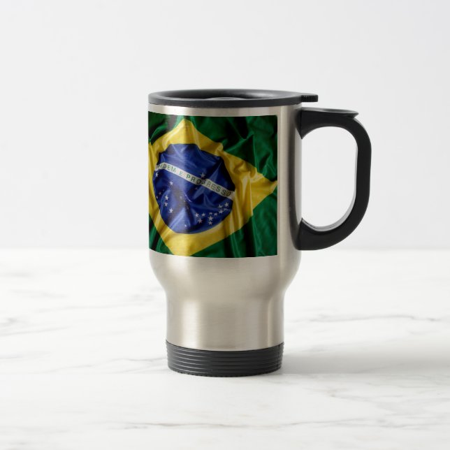 Taza brasileña de la bandera (Derecha)