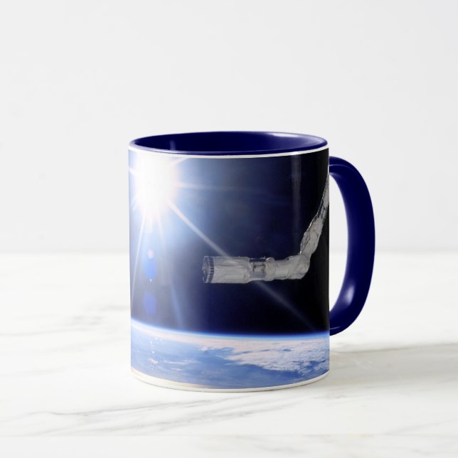 Taza Brazo Robotico del Transbordador Espacial Explosió (Anverso derecho)