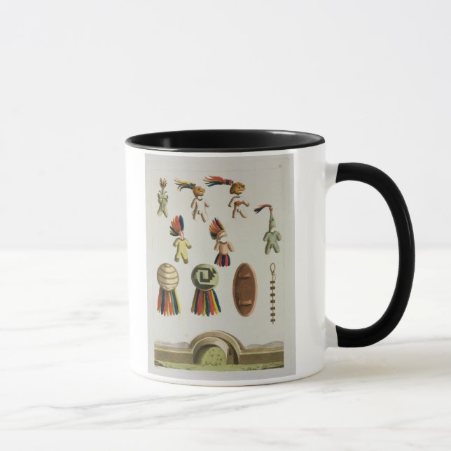 Taza Brazos mexicanos (litho del color) (Derecha)