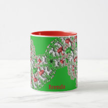BRENDA ~ GLOSSY Navidades 3D Verde Rojo