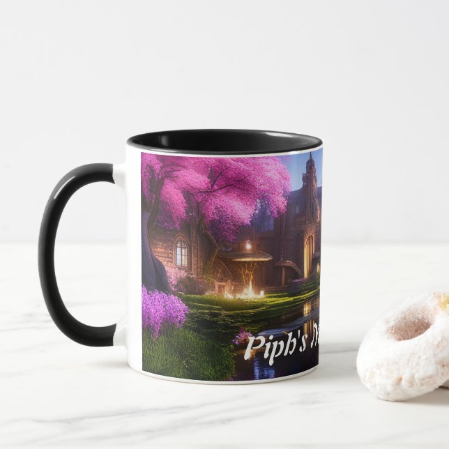Taza Brew matutino de Piph (Con donut)