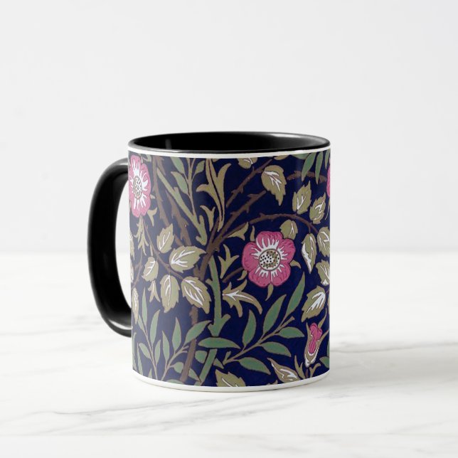 Taza Briar dulce, William Morris (Anverso izquierdo)