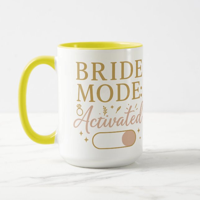Taza Bride Mode: Activated | Halloween Gifts (Izquierda)