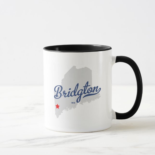 Taza Bridgton Maine YO camisa (Derecha)
