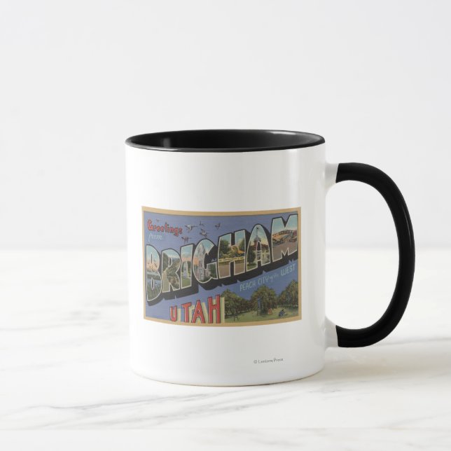 Taza Brigham, UtahGrandes Escenas de letrasBrigham, UT (Derecha)