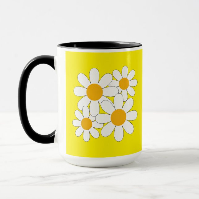Taza Bright and Bold Daisy (Izquierda)