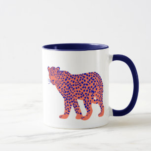 Taza Bright Leopard