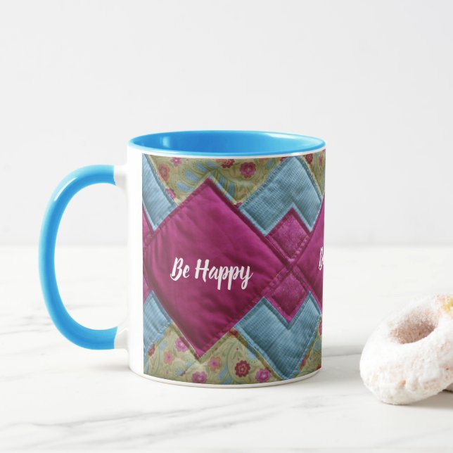 Taza Bright Quilt (Con donut)