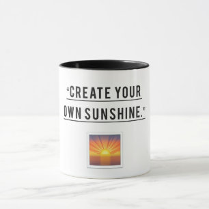 Taza Brillante Brillante - Crea Tu Propio Sol
