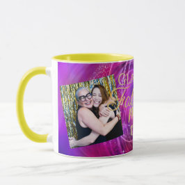 Taza Brillante foto de mamá fabulosa