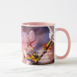 Taza Brillantes flores de Sakura