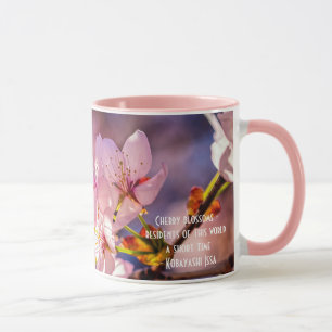 Taza Brillantes flores de Sakura
