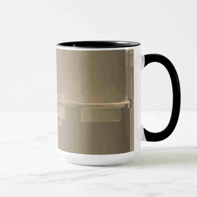 Taza brillo monocromo (Derecha)
