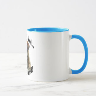 Taza Brindle Mastiff sanciona la muerte de Mug