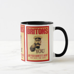 Taza Británico: ¡Únase a al ejército de su país!