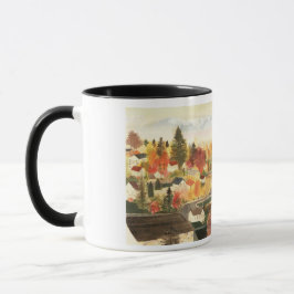 Taza British Columbia Canadá Print Glass Mug