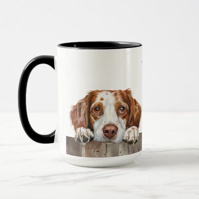 Taza Brittany Dog Mug (Izquierda)